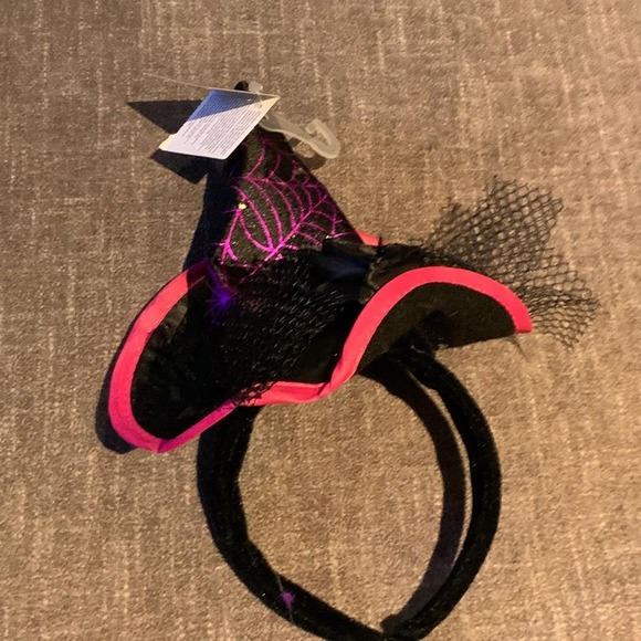 Light up Witch Hat Headband - Picture 2 of 3